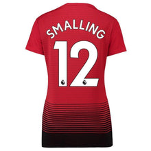 Load image into Gallery viewer, 12-Chris Smalling Manchester United Women's 18-19 Home Jersey – Red