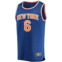 Load image into Gallery viewer, 6-Kristaps Porzingis New York Knicks  Jersey Royal - Icon Edition