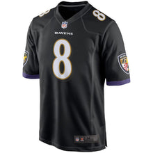 Load image into Gallery viewer, Lamar Jackson Baltimore Ravens football jersey