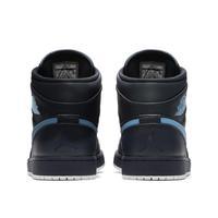 Load image into Gallery viewer, Men's Jordan 1 Mid Basketball Shoes - Black Blue