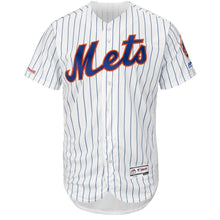Load image into Gallery viewer, New York Mets Majestic Home Flex Base Collection Team Jersey - White/Royal