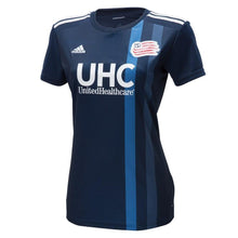 Load image into Gallery viewer, Juan Agudelo New England Revolution Women's 2018 Primary Player Jersey – Navy