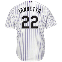 Load image into Gallery viewer, Chris Iannetta Colorado Rockies Majestic Home Cool Base Player Jersey – White