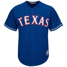 Load image into Gallery viewer, Texas Rangers Majestic Big &amp; Tall Cool Base Team Jersey - Royal