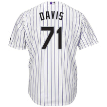 Load image into Gallery viewer, Wade Davis Colorado Rockies Majestic Home Cool Base Player Jersey - White