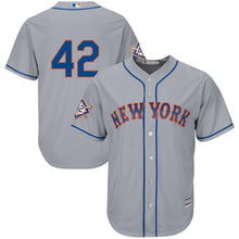 Load image into Gallery viewer, New York Mets Majestic 2019 Jackie Robinson Day Official Cool Base Jersey – Gray