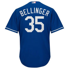 Load image into Gallery viewer, Cody Bellinger Los Angeles Dodgers Majestic Cool Base Player Jersey - White/Royal