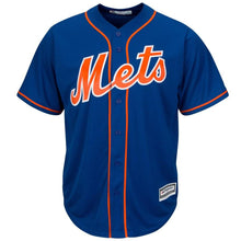 Load image into Gallery viewer, New York Mets Majestic Big &amp; Tall Cool Base Team Jersey - Royal/White