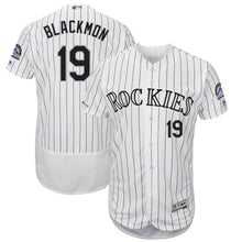 Load image into Gallery viewer, Charlie Blackmon Colorado Rockies Majestic Home Flex Base Collection Player Jersey – White